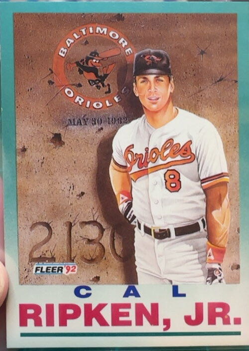 Cal Ripken, Jr.  baseball card collectible - Main Image 3