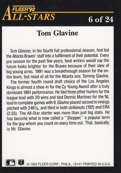 Tom Glavine  baseball card collectible - Main Image 2