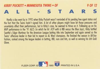 Kirby Puckett  baseball card collectible - Main Image 2