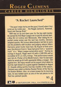 Roger Clemens  baseball card collectible - Main Image 2