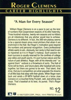 Roger Clemens  baseball card collectible - Main Image 2