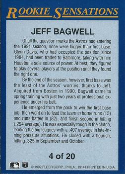 Jeff Bagwell  baseball card collectible - Main Image 2