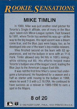 Mike Timlin  baseball card collectible - Main Image 2