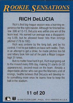 Rich DeLucia  baseball card collectible - Main Image 2