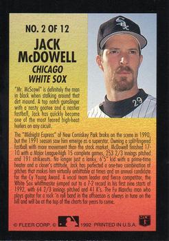 Jack McDowell  baseball card collectible - Main Image 2