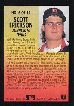 Scott Erickson  baseball card collectible - Main Image 2