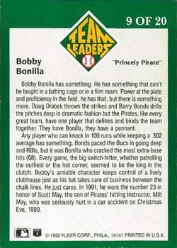 Bobby Bonilla  baseball card collectible - Main Image 2