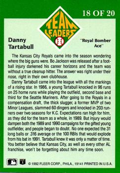 Danny Tartabull  baseball card collectible - Main Image 2
