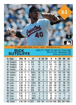 Rick Sutcliffe  baseball card collectible - Main Image 2