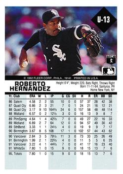 Roberto Hernandez  baseball card collectible - Main Image 2