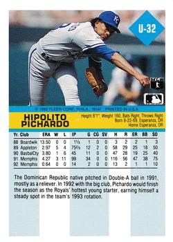 Hipolito Pichardo  baseball card collectible - Main Image 2