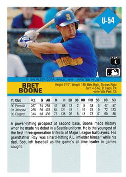 Bret Boone  baseball card collectible - Main Image 2