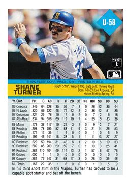 Shane Turner  baseball card collectible - Main Image 2