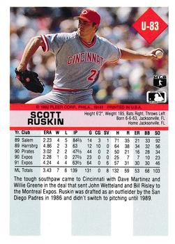 Scott Ruskin  baseball card collectible - Main Image 2