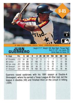 Juan Guerrero  baseball card collectible - Main Image 2