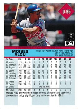 Moises Alou  baseball card collectible - Main Image 2