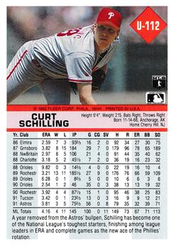 Curt Schilling  baseball card collectible - Main Image 2