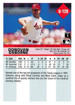 Donovan Osborne  baseball card collectible - Main Image 2