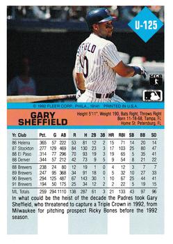 Gary Sheffield  baseball card collectible - Main Image 2