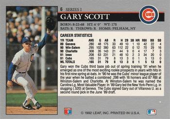 Gary Scott  baseball card collectible - Main Image 2