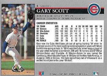 Gary Scott  baseball card collectible - Main Image 2