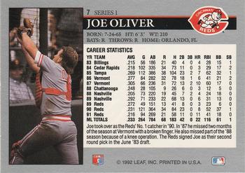 Joe Oliver  baseball card collectible - Main Image 2