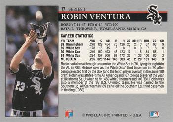 Robin Ventura  baseball card collectible - Main Image 2