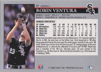 Robin Ventura  baseball card collectible - Main Image 2