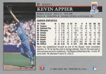 Kevin Appier  baseball card collectible - Main Image 2