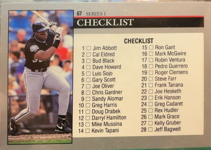 Checklist: 1-88  baseball card collectible - Main Image 3