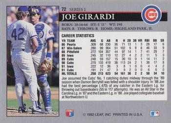 Joe Girardi  baseball card collectible - Main Image 2