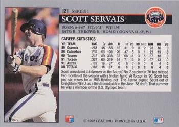 Scott Servais  baseball card collectible - Main Image 2