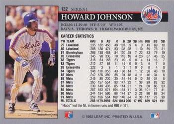 Howard Johnson  baseball card collectible - Main Image 2