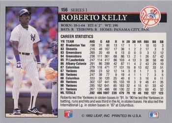 Roberto Kelly  baseball card collectible - Main Image 2