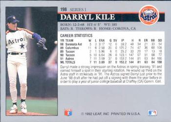 Darryl Kile  baseball card collectible - Main Image 2