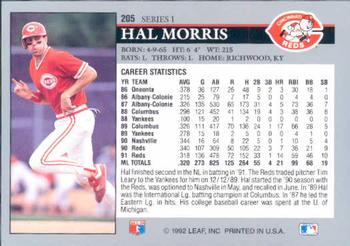 Hal Morris  baseball card collectible - Main Image 2