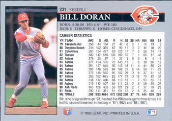 Bill Doran  baseball card collectible - Main Image 2