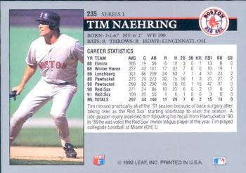Tim Naehring  baseball card collectible - Main Image 2