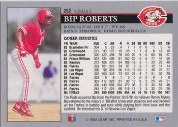 Bip Roberts  baseball card collectible - Main Image 2