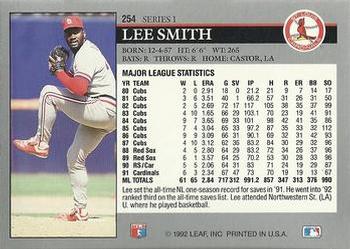 Lee Smith  baseball card collectible - Main Image 2