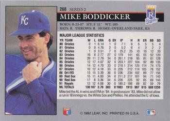 Mike Boddicker  baseball card collectible - Main Image 2