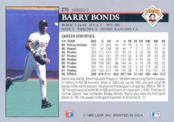 Barry Bonds  baseball card collectible - Main Image 2