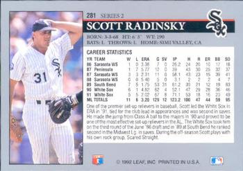 Scott Radinsky  baseball card collectible - Main Image 2