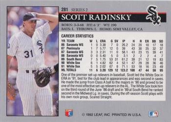 Scott Radinsky  baseball card collectible - Main Image 2