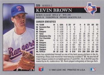 Kevin Brown  baseball card collectible - Main Image 2