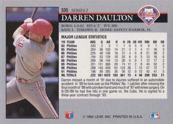 Darren Daulton  baseball card collectible - Main Image 2
