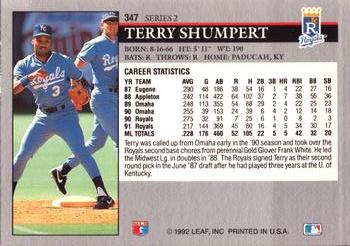 Terry Shumpert  baseball card collectible - Main Image 2