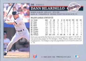 Dann Bilardello  baseball card collectible - Main Image 2