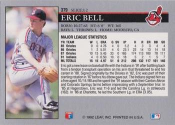 Eric Bell  baseball card collectible - Main Image 2