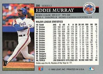 Eddie Murray  baseball card collectible - Main Image 2